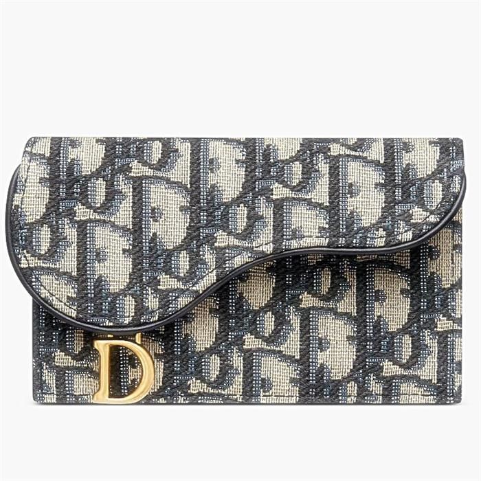 Dior Compact Card Wallet with Flap S5692CTZQ_M928