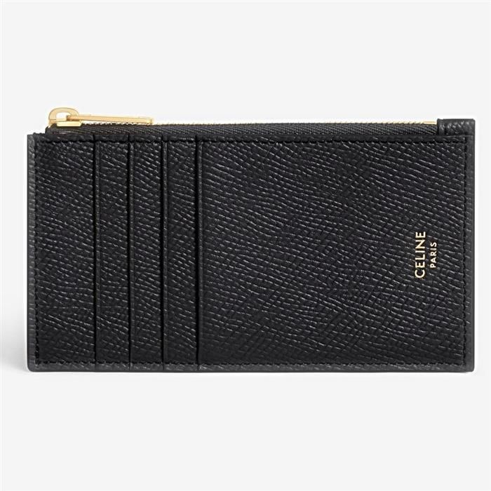 Celine Compact Card Wallet with Zipper 10J893BEL 38NO