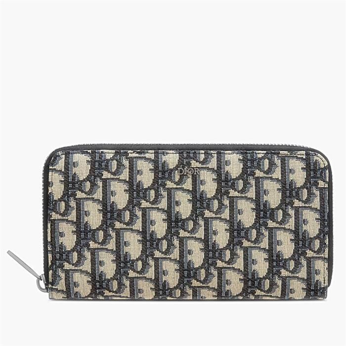 Dior Jacquard Wallet Gray2ESBC252YSE H05E