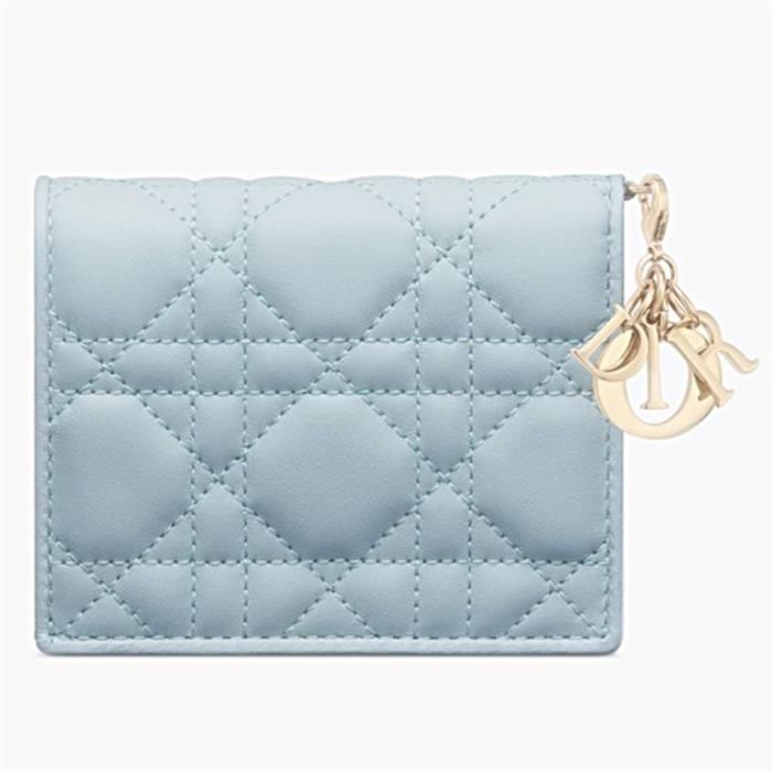 Dior Mini Wallet Cloud Blue S0178ONMJ