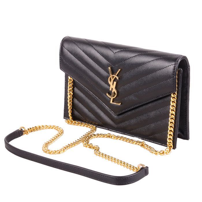 Saint Laurent Monogram Mattelesse Chain Bag 742920 BOW02 1000