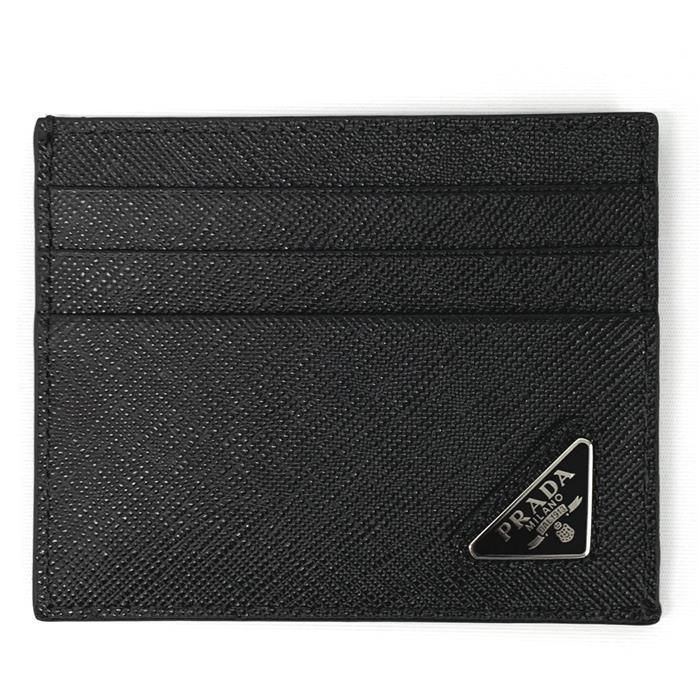 Prada Saffiano Card Holder Wallet 24FW 2MC223