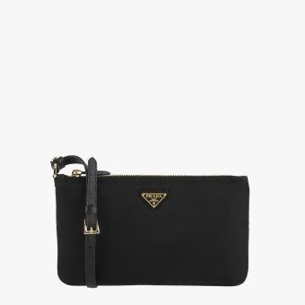 Prada Triangle Logo Pouch Shoulder Bag 1NE058 2C05 F0002