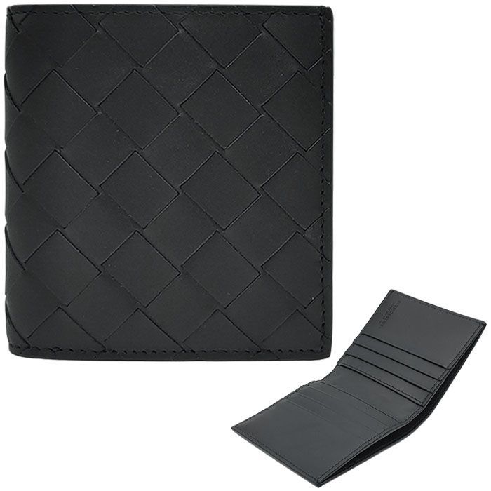 Bottega Veneta Intrecciato Slim Folding Wallet 749400 VCPQ4 8803