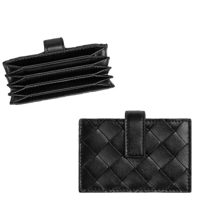 Bottega Veneta Card Wallet with RFID Protection 776626