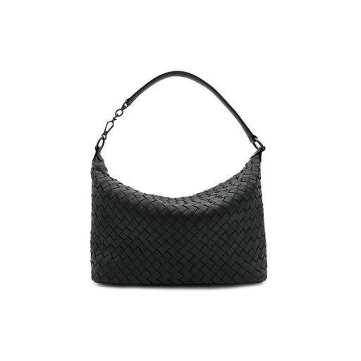 Bottega Veneta Small Shoulder Bag Black 239988 V3UN1