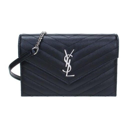 Saint Laurent Chain Shoulder Bag 695108 BOW02 1000