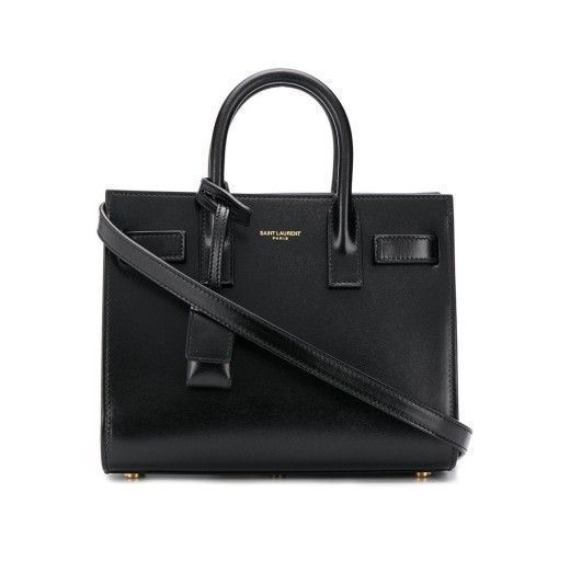 Saint Laurent Nano Black Tote Bag 392035