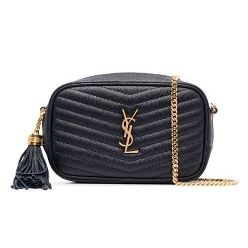 Saint Laurent Monogram Gold Chain Mini Camera Bag 612579 1GF01 1000