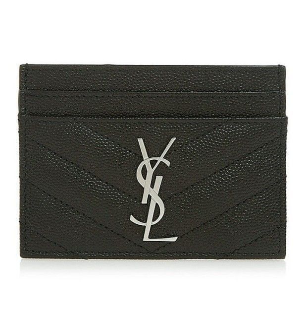 Saint Laurent Matelasse Card Wallet 423291 BOW02 1000