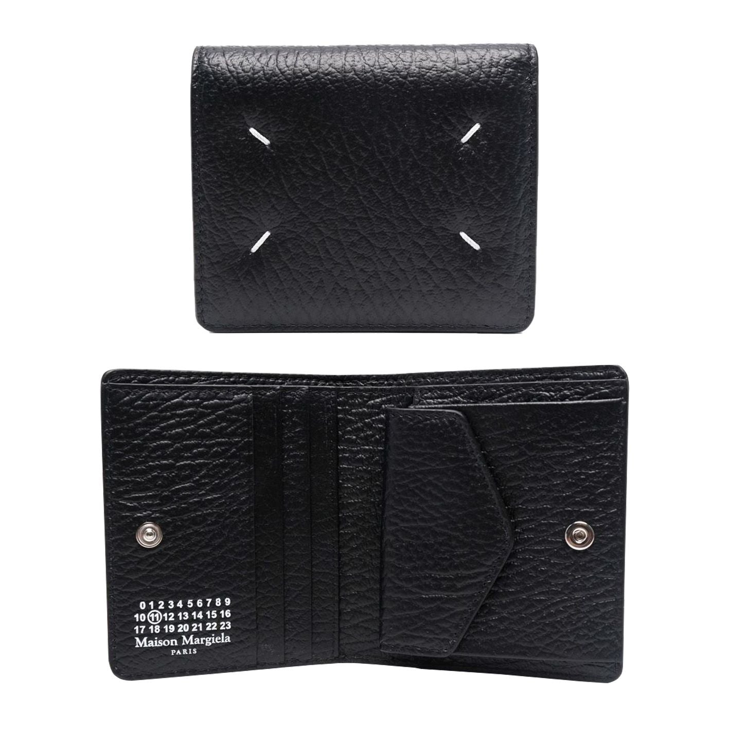 Maison Margiela Women's Stitch Wallet Black S56UI0140 P4455 T8013