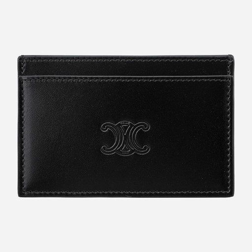Celine Embossed Satin Card Wallet 10B703FQ7 38SI