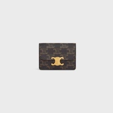 Celine Flap Card Wallet Tan 10I582CPJ 04LU