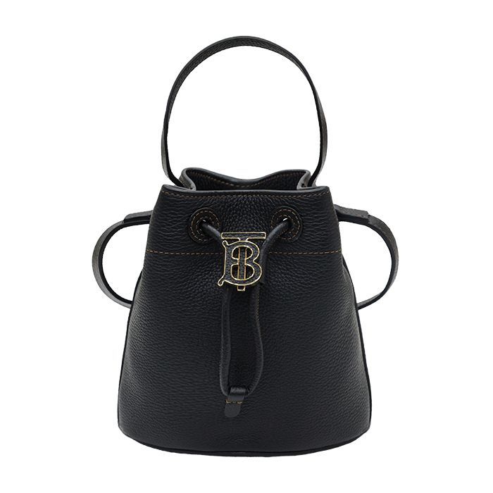 Burberry Gray TB Bucket Bag Black 8066182