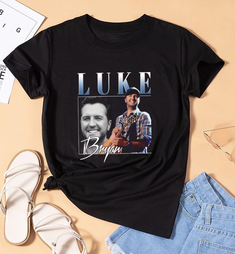 90S Vintage Luke Bryan Shirt, Luke Bryan Bootleg Shirt, Luke Bryan 2025 Tour Shirt