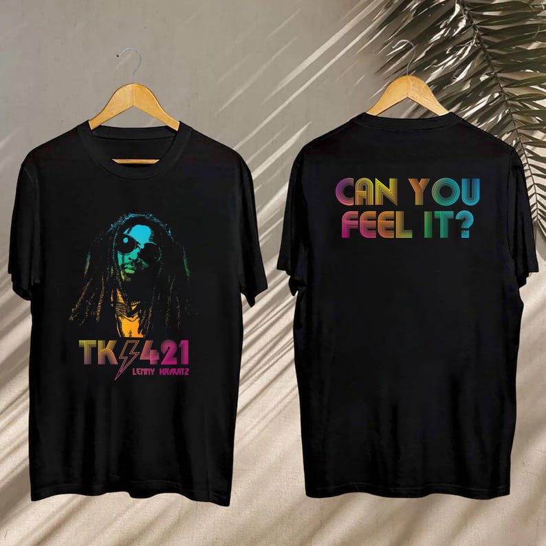 Lenny Kravitz Tk421 Shirt, Lenny Kravitz ConcerShirt, Lenny Kravitz Blue Electric Light Tour Tee