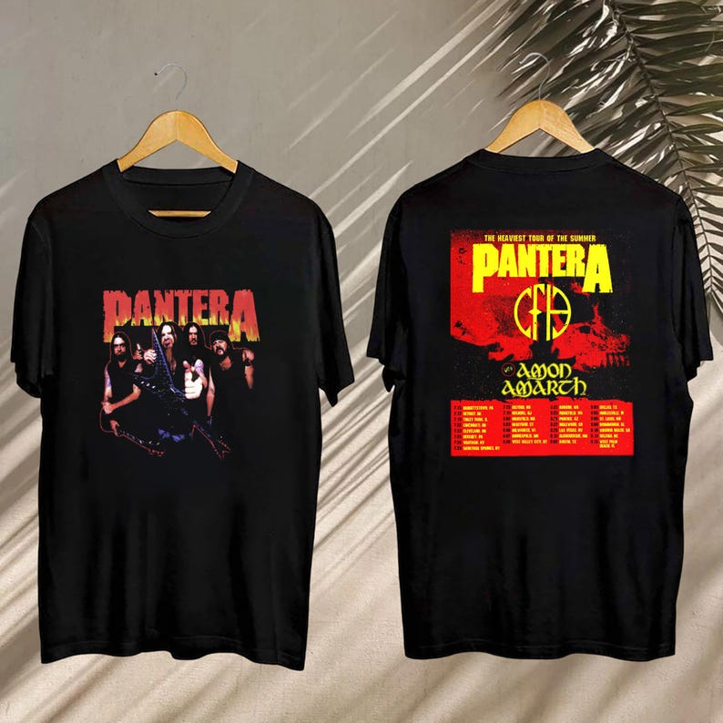 Pantera The Heaviest Tour, Pantera The Heaviest Tour Of The Summer Shirt, Pantera Shirt