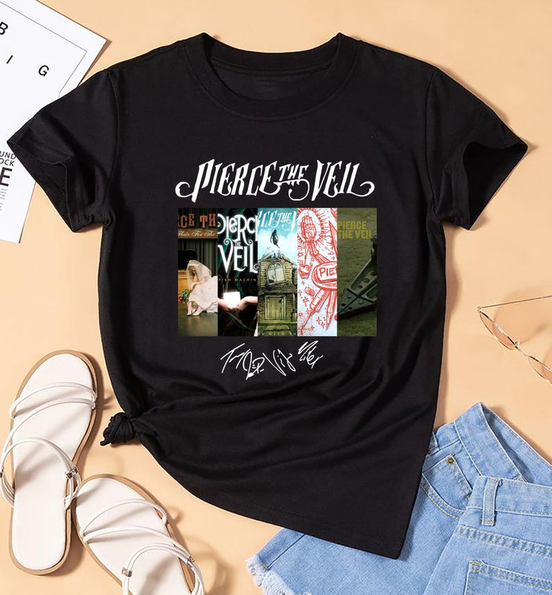 Pierce The Veil 90S Vintage, Pierce The Veil Rock Band Shirt, 2025 Pierce The Veil Tour