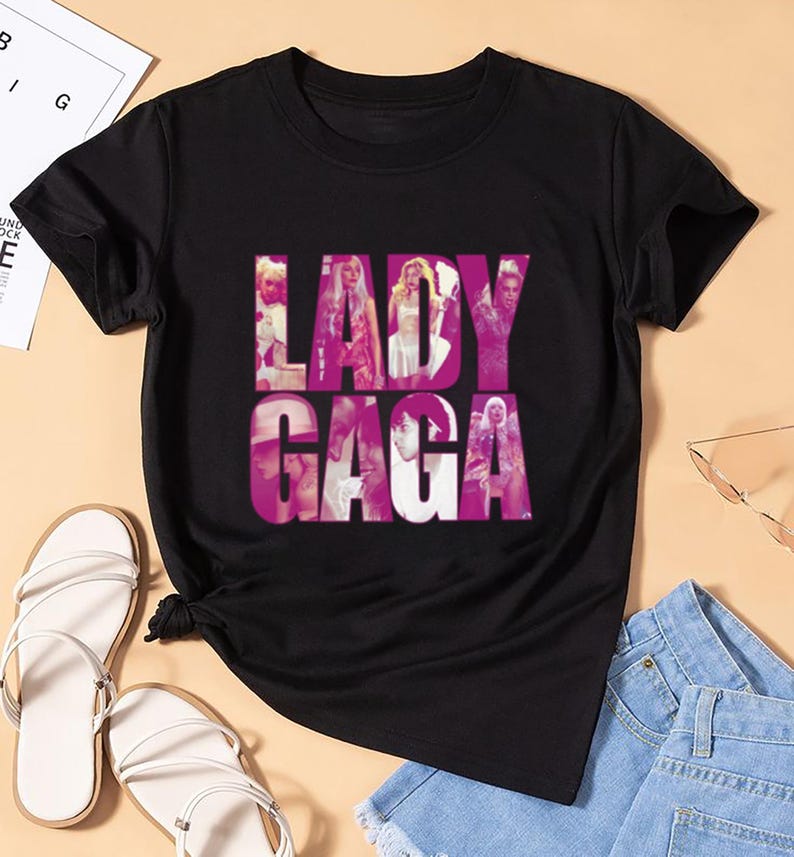 90S Vintage Lady Gaga Bootleg Shirt, Lady Gaga Fan Shirt, Lady Gaga Merch