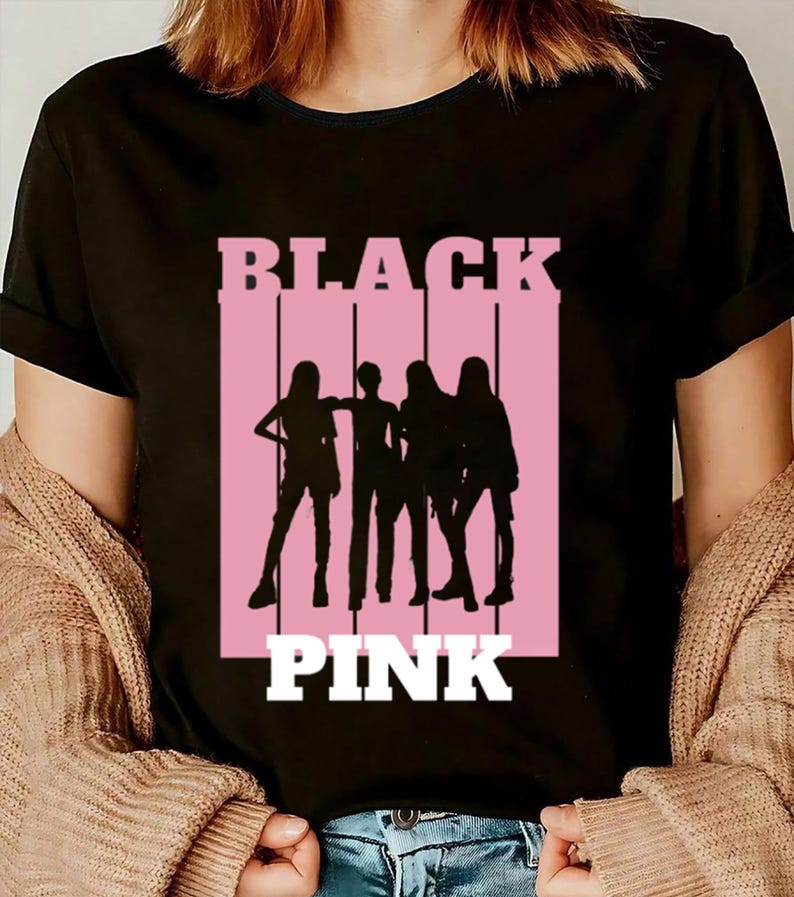 Black Pink Blink GifShirt, Black Pink Graphic Shirt, Black Pink World Tour 2025 Shirt