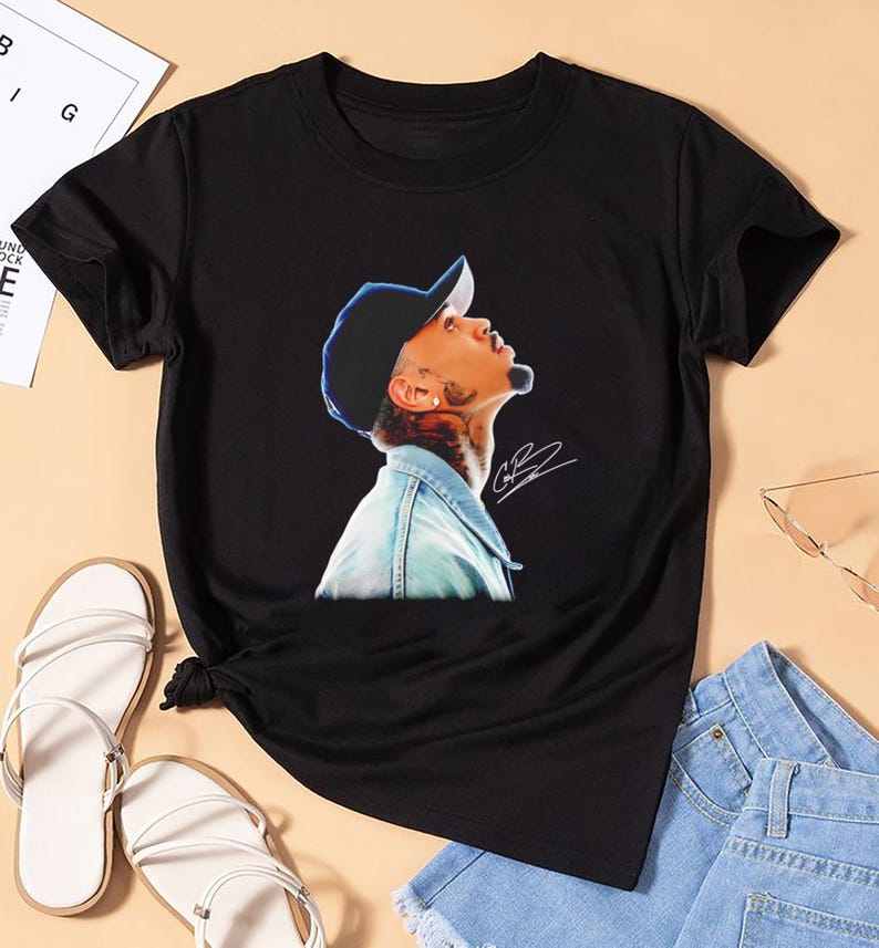 Chris Brown Signature Shirt, Chris Brown World Tour 2025 Shirt, Chris Brown Breezy Shirt