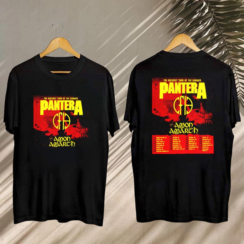 2025 Pantera The Heaviest Tour Of The Summer Shirt, Pantera Shirt, Pantera The Heaviest Tour