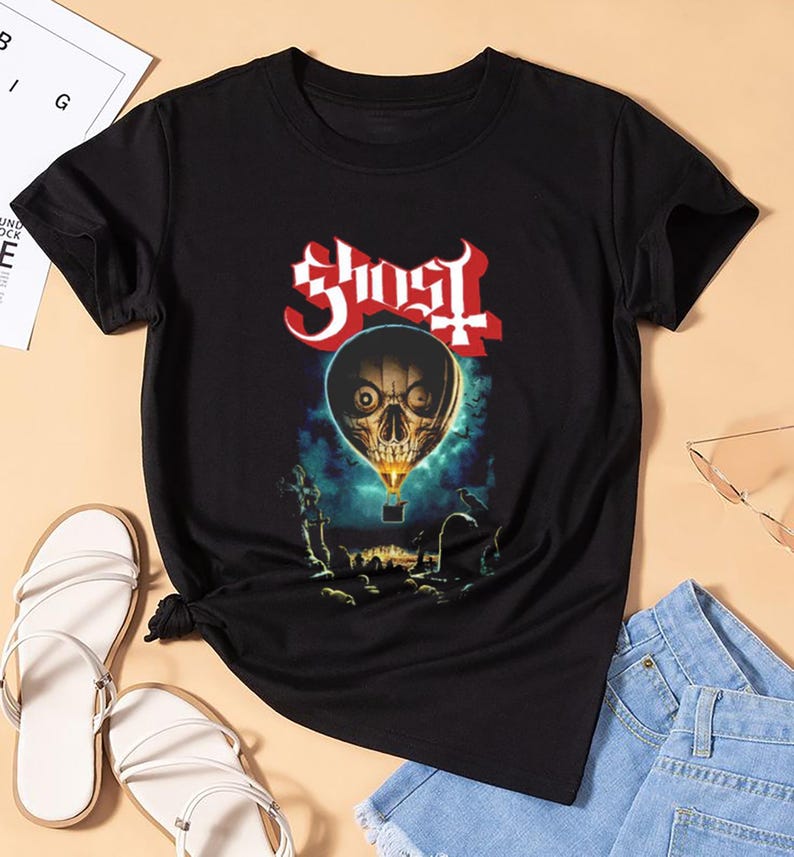Rhrn Balloon Ghost Fan Gift, Ghost Tour Tee, GhosShirt