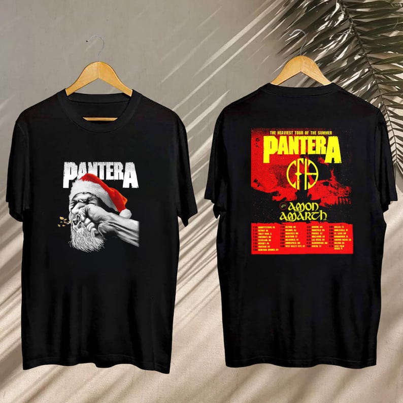 Pantera Shirt, 2025 Pantera The Heaviest Tour Of The Summer Shirt, Pantera The Heaviest Tour