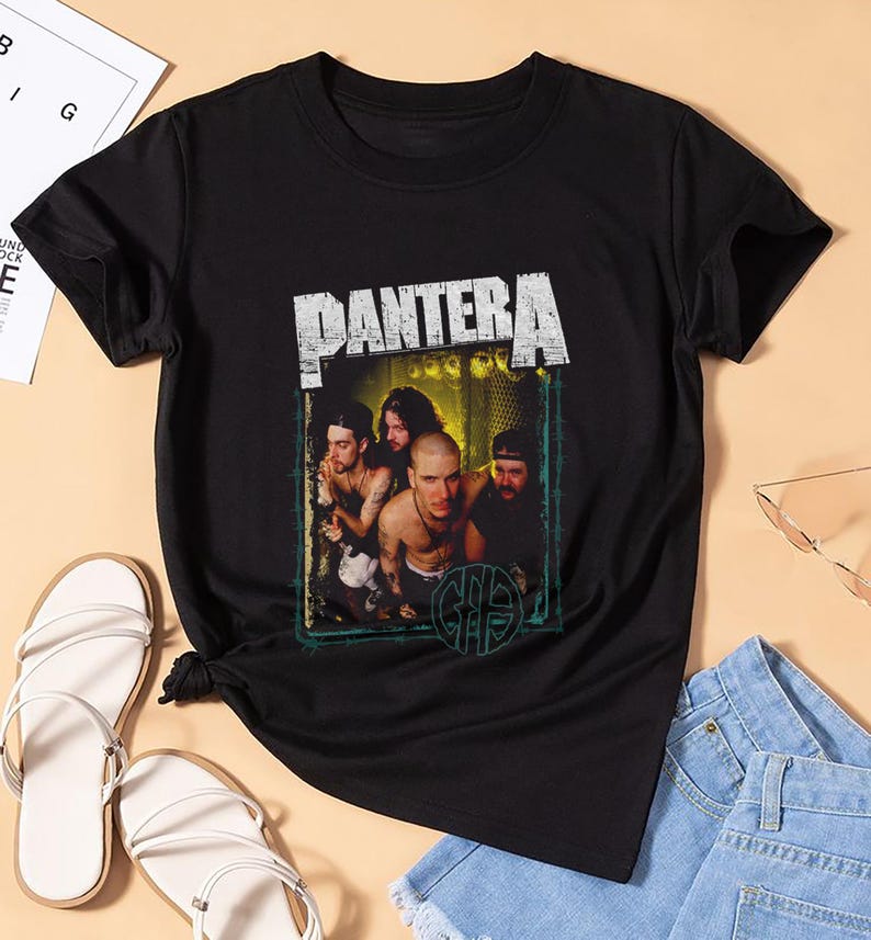 Pantera Graphic Shirt, Pantera Tee, Pantera Unisex Tour Shirt