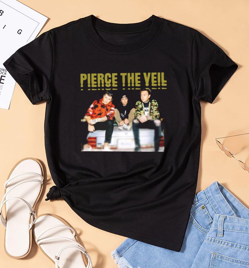 Pierce The Veil Fan Shirt, 90S Vintage Pierce The Veil Shirt, Pierce The Veil Rock Band