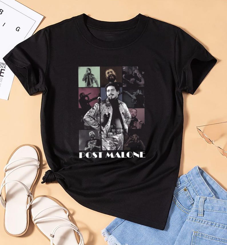 Vintage Post Malone Bootleg T-Shirt, Graphic Post Malone T-Shirt, Rap Music