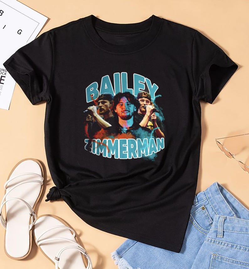 Bailey Zimmerman 90S Vintage Shirt, Bailey Zimmerman Tour 2025 Shirt, Bailey Zimmerman Fan Gift