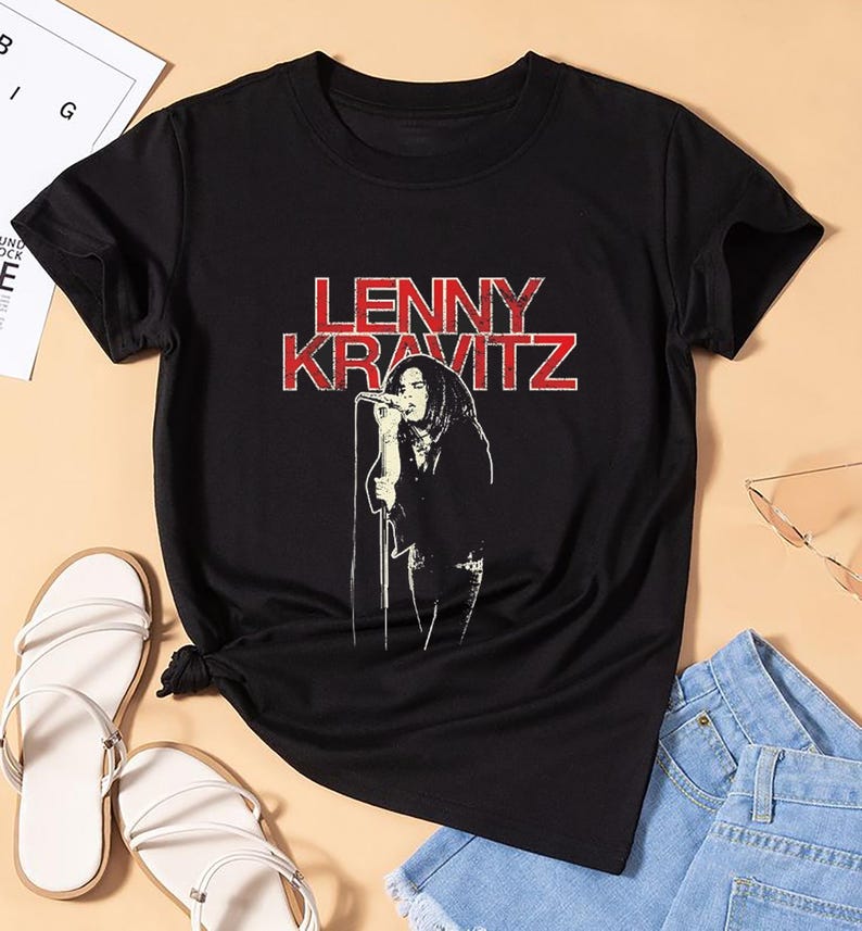 Lenny Kravitz TShirt, Lenny Kravitz 2025 Tee, Lenny Kravitz Tour Shirt