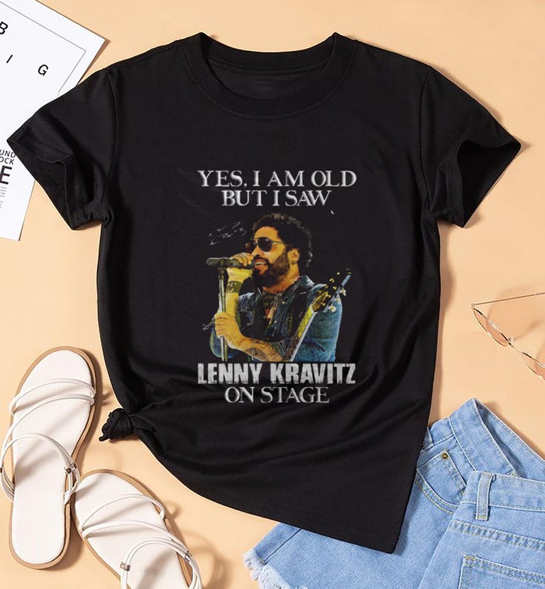 Lenny Kravitz Fan Shirt, Lenny Kravitz Tour Shirt, Lenny Kravitz TShirt