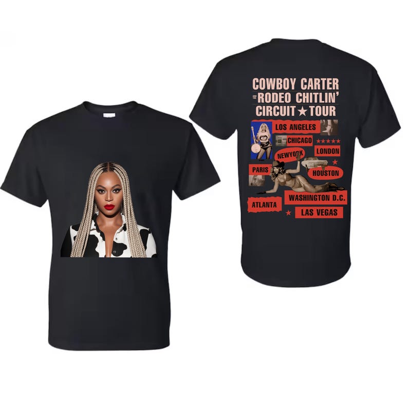 Beyonc Cowboy Carter Tour T-Shirt, Beyhive Music Tee, Retro Graphic Unisex Shirt, Gifts For Her