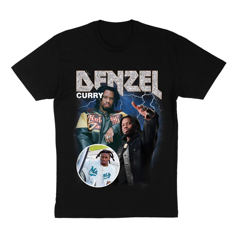 Denzel Curry Vintage Bootleg Rap Tee Shirt/ SweatShirt/ Hoodie, Retro Hip-Hop Shirt, Streetwear Graphic Fan Merch