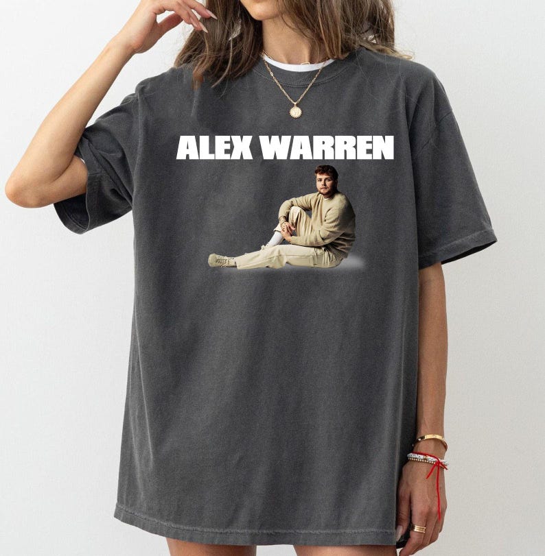 New Alex Warren Vintage Shirt, Cheaper Than Therapy Global Tour 2025, Alex Warren Tee