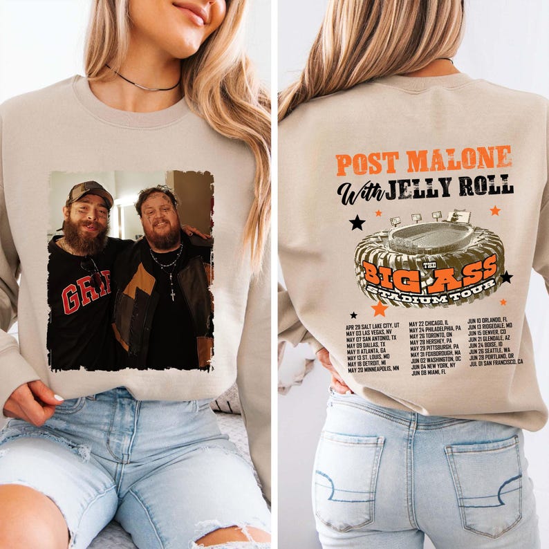 Post Malone Shirt, Post Malone Tour Shirt, Big Ass Stadium Tour