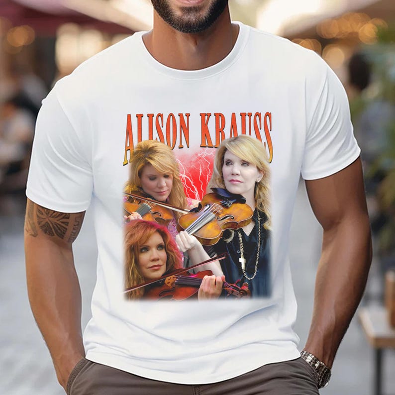 Alison Krauss American Bluegrass-Country Singer, Musician, Gift For Men, For Women