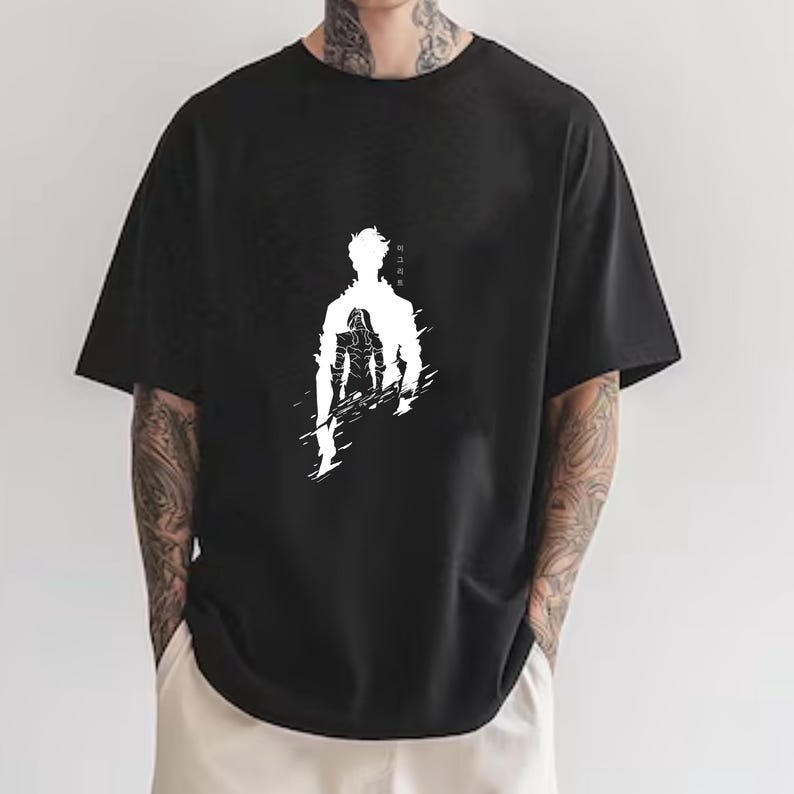 Solo Leveling T-Shirt/ SweatShirt/ Hoodie, Shadow Monarch Tee, Dark Fantasy Merch