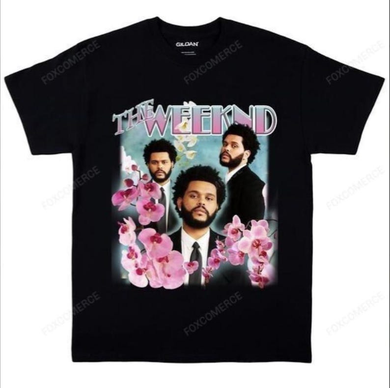 The Weeknd Orchid T-Shirt, Albums Inspired Streetwear T-Shirt, The Weeknd Merchandise