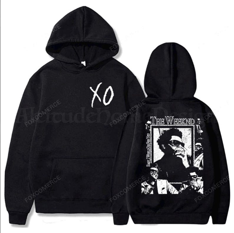 The Weeknd Music Tour Hoodie, Unisex Fan Gift Pullover Top