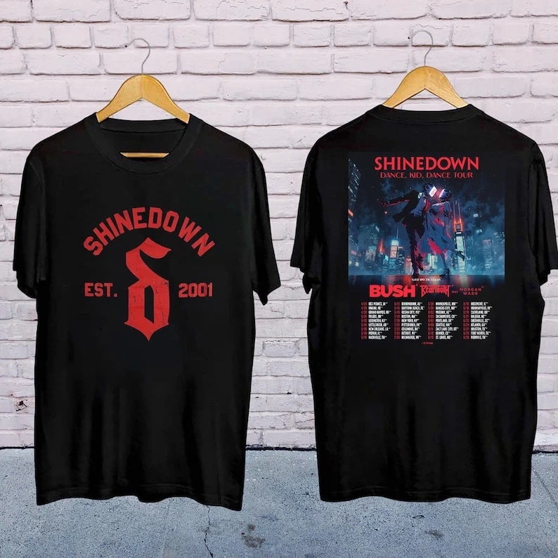 2025 Shinedown Dance Kid Dance Tour Shirt