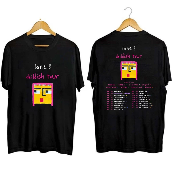 Lane 8 Tour 2025 Shirt Gift For Fans