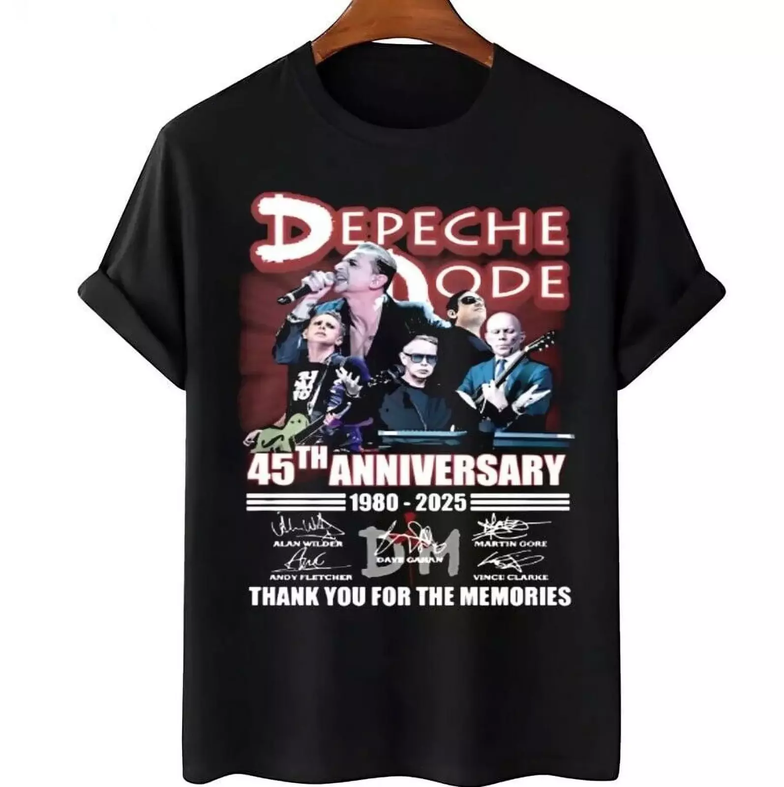 Depeche Mode Shirt, Depeche Mode 1980-2025 Shirt