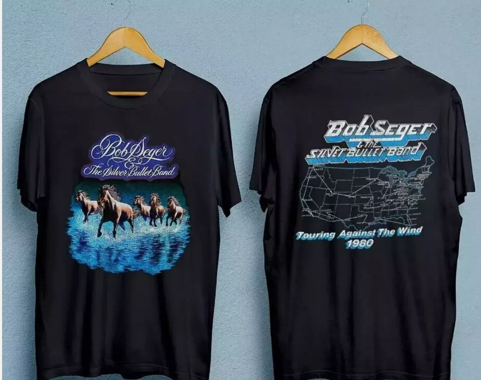 Vintage Original Bob Seger 1980 Tour T-Shirt