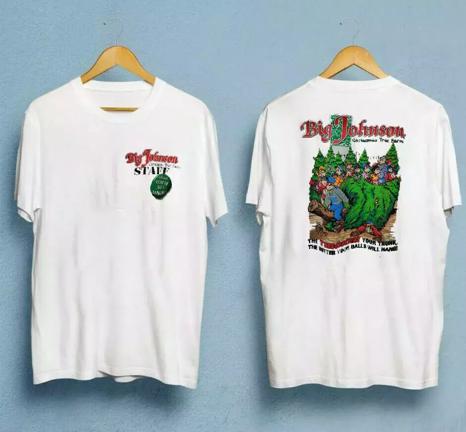 Vintage Big Johnson Men'S Funny T-Shirt Single Stitch Tee 90S Size