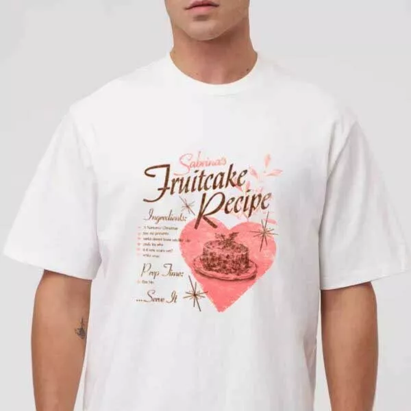 2025 Sabrina Carpenter Short N Sweet Tour Fruitcake Recipe Unisex T-Shirt