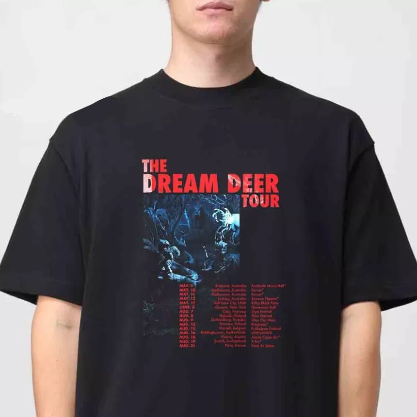 Montell Fish The Dream Deer Tour Dates 2025 Unisex T-Shirt