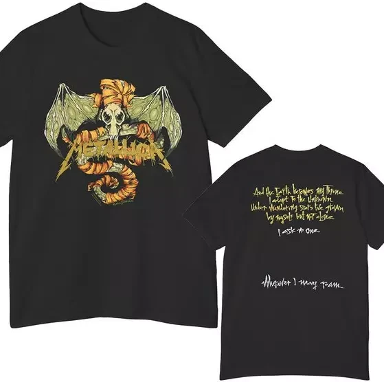 1992 Metallica Wherever I May Roam Shirt 2-Sided
